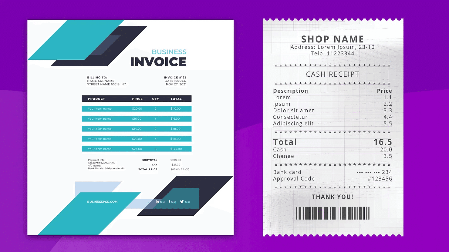 Invoice vs Receipt: What's the Difference and Why It Matters