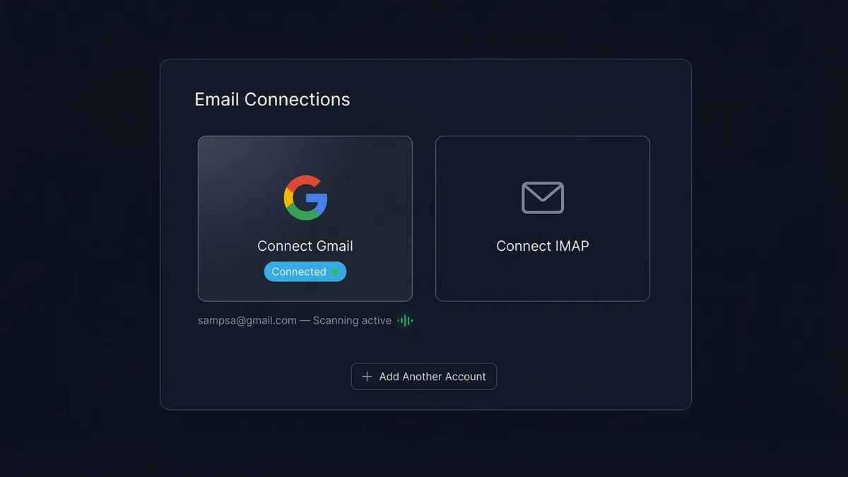 Connect your email inbox