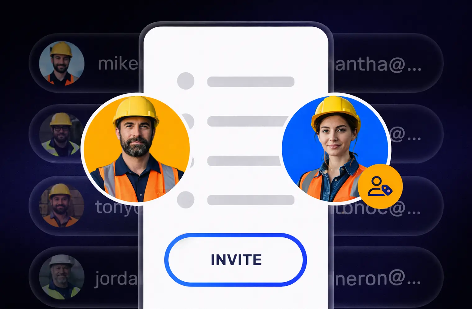 Invite your team members