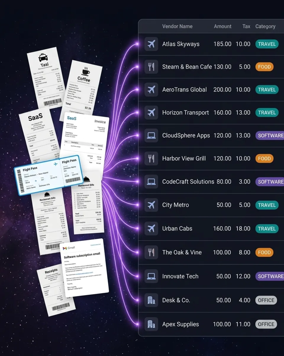 Expense tracker for business expenses
